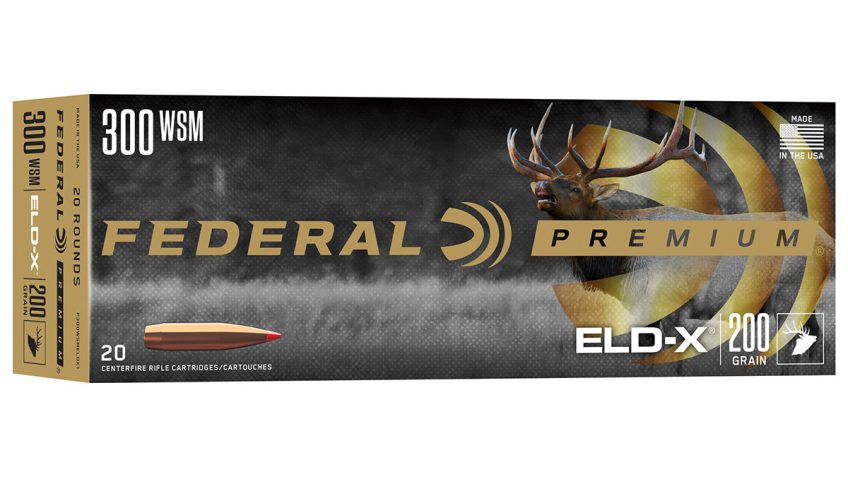 Federal Premium, .300 WSM, ELD-X, 200 Grain, 20 Rounds