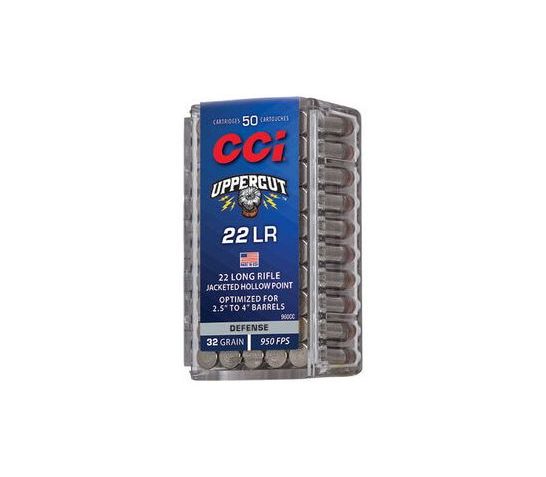 CCI Uppercut Defense .22LR 32 Grain JHP  – 960CC