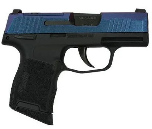 Sig Sauer P365 Mongoose Purple 9mm 3.1″ Barrel 10-Rounds Optics Ready Manual Safety