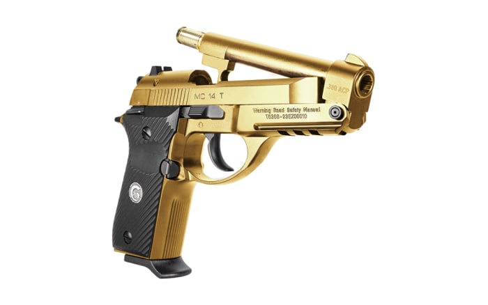 EAA Corp Girsan MC14T Solution Gold .380 ACP 4.5″ Barrel 13-Rounds