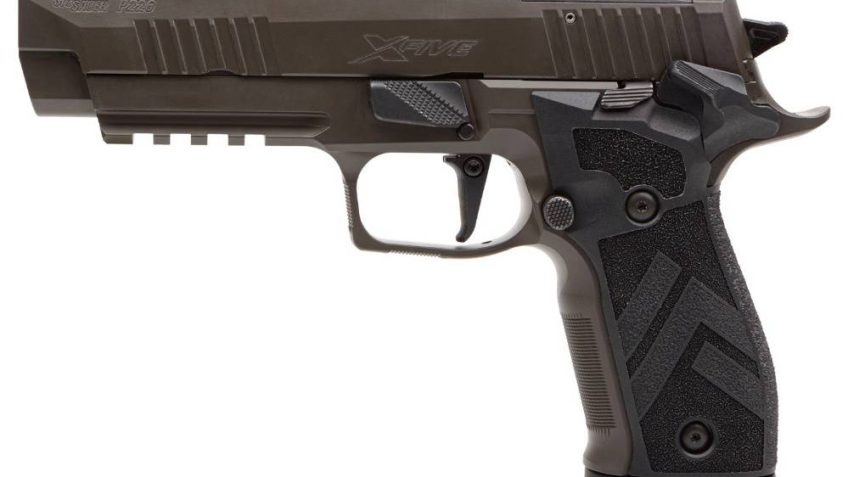 Sig Sauer P226 XFIVE Legion 9mm 4.4″ Bbl SAO Optics Ready Gray Pistol w/(3) 20rd Magazines 226X5-9-LEGION