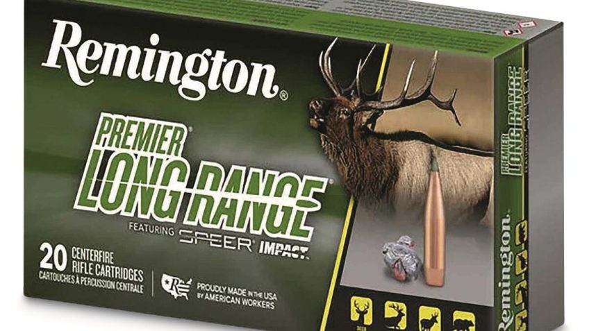 Remington Premier Long Range, 6mm Creedmoor, Speer Impact, 109 Grain, 20 Rounds