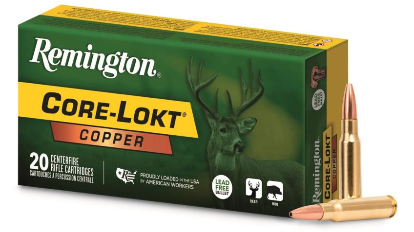 Remington Core-Lokt Copper, .308 Winchester, Copper HP, 150 Grain, 20 Rounds