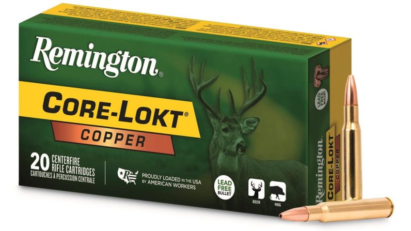 Remington Core-Lokt Copper, .30-06 Springfield, Copper HP, 150 Grain, 20 Rounds