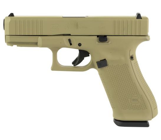 Glock 45 Gen5 Coyote Tan 9mm 4.02″ Barrel 17-Rounds 3 Mags