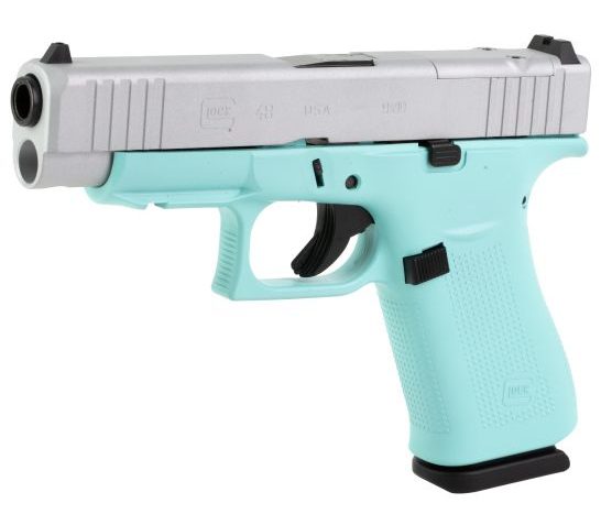 Glock 48 Gen5 MOS Robin’s Egg Blue 9mm 4.17″ Barrel 10-Rounds