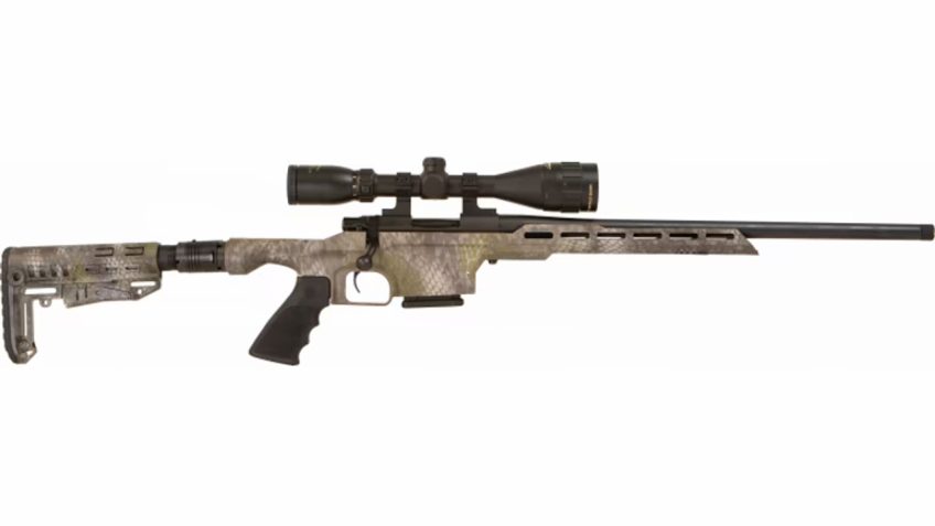 Howa M1500 Mini Excl Lite Black/Kratos Camo Bolt Action Rifle – 350 Legend – 16.25in