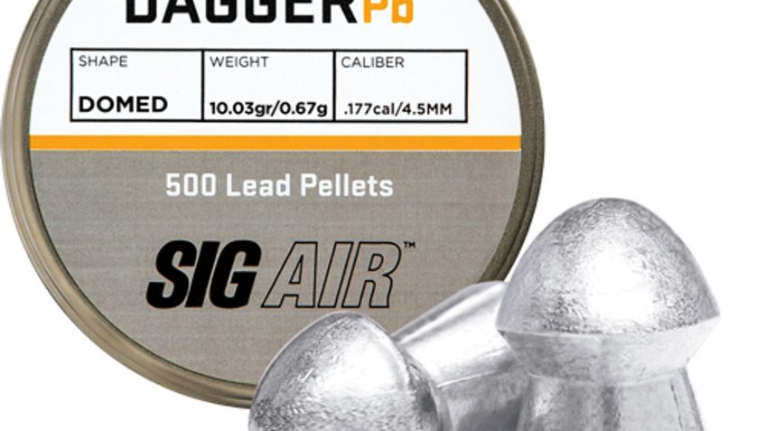 Sig Sauer .177 Pellet Blister Pack, Domed, Lead, 10.03Gr, 500rd Pack