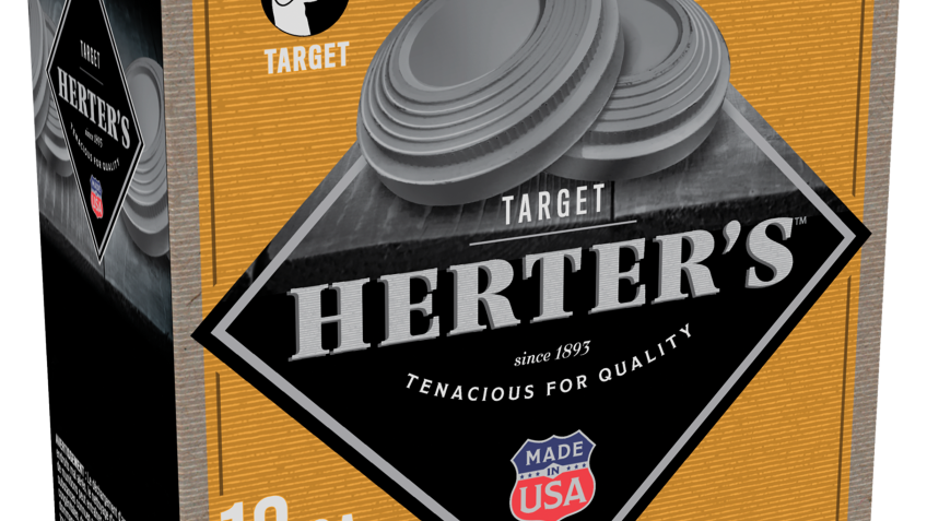 Herter’s Target Shotgun Shells – 12 Gauge – #7.5, 1145 fps – 25 Rounds