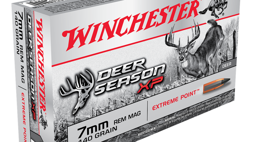 Winchester Deer Season XP 7mm Rem Mag 140 Grain Centerfire Rifle Ammo