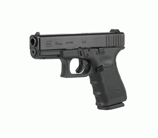 Glock 19 Gen4 9mm 4.02″ Barrel 15-Rounds Rebuilt