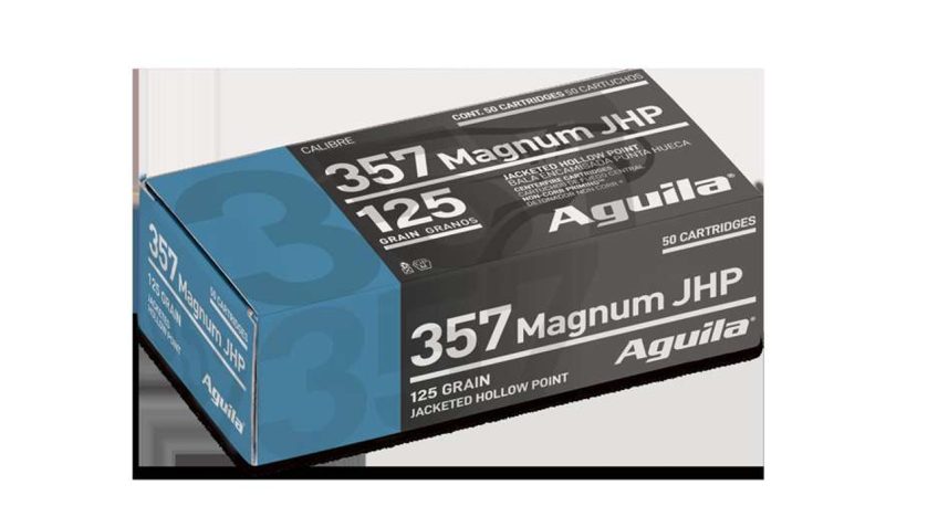 Aguila 357 Magnum 125gr Jhp 50rd 10bx/cs