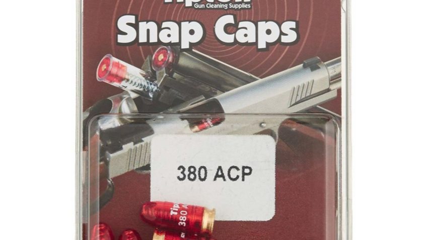 TIPTON SNAP CAPS 380 ACP BRASS/PLASTIC