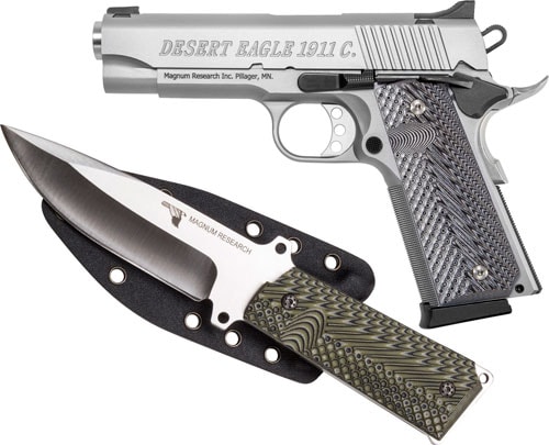 Magnum Research 1911 Commander .45 ACP, 4.33" Barrel, SS Frame/ Slide, 8rd