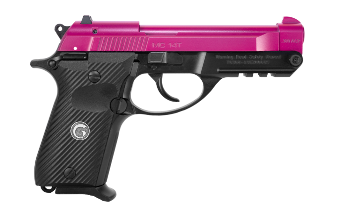 Girsan Mc14t Solution 380acp 3.88" 13rd Black/Pink Sangria Tipup