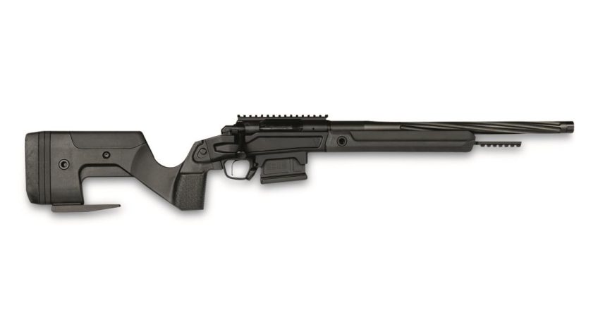 Pursuit Complete Rifle – 22" 6.5 PRC, Sporter Fluted – Black