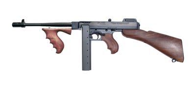 Auto Ordnance Model SBR 45 ACP 10.5" Barrel Detachable Walnut Stock 30rd – All NFA Rules Apply