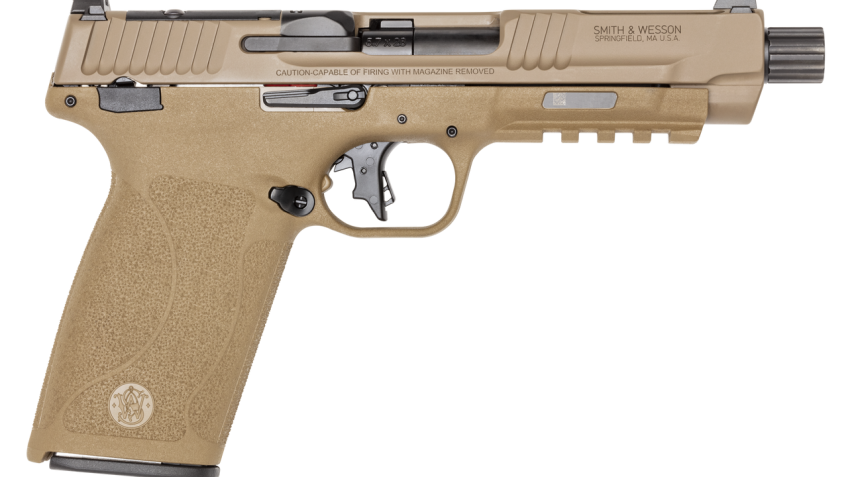 Smith & Wesson M&P 5.7x28mm, 5" Barrel, Optics Ready, FDE, 22rd