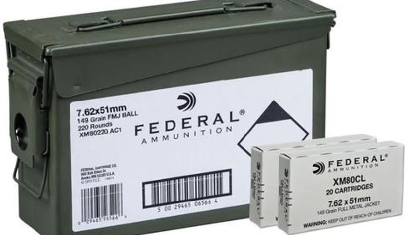 Federal Ammo 7.62X51 Nato 149Gr Xm80 220/Can XM80220 AC1