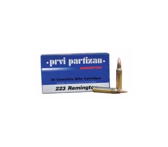 Ppu 223Rem Fmjbt 62 Grain Weight 20/1000 PP5.5