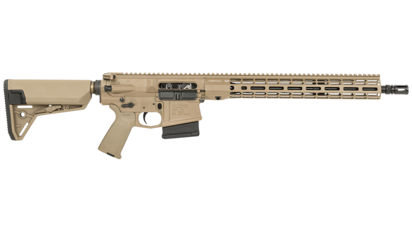 Aero Precision M5 308 FDE Mid-Length Semi Automatic Rifle AR-10