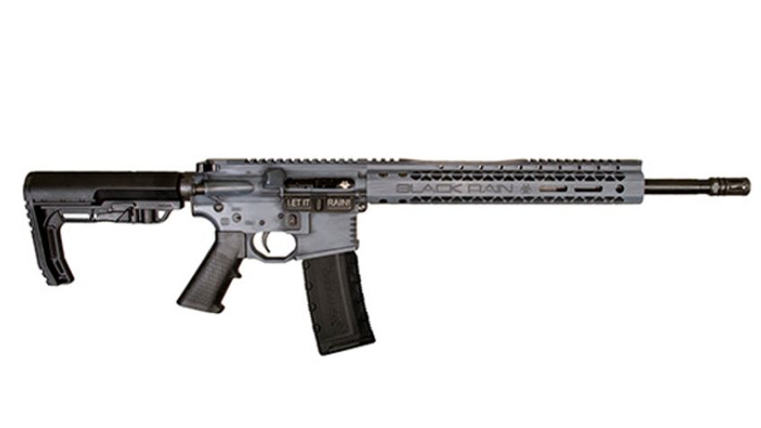 Black Rain Spec15 SSP 5.56 Cold War Gray Semi Automatic Rifle AR-15