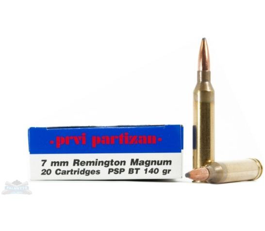 Prvi Partizan 7Mmrem Mag Psp 140 Grain Weight 20/500 PP7.71