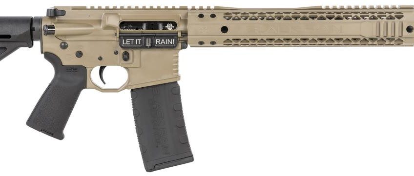 Black Rain Ordnance Bro23032201opt Spec15 Billet 5.56X45mm Nato 30+1 16", Burnt Bronze Rec/15" Slim Handguard, Black Mft Minimalist Stock, Burris Fastfire RD Red Dot