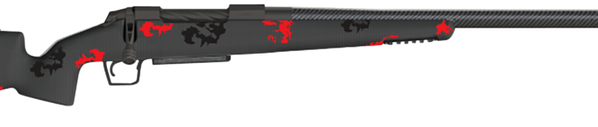 Fierce Firearms Carbon Rival XP 6.8 Western Bolt Action Rifle, Blood Red Camo – FCRXP68WES24BR