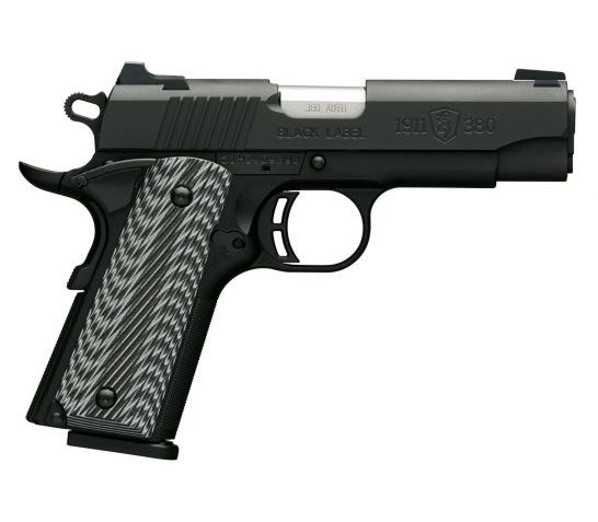 Browning 1911-380 380Acp Cmp Blk/G10 051908492