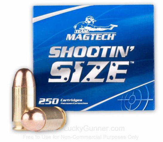 Magtech 380Acp 95Gr Fmj Shootin Size 250Ct 4/Cs MP380A