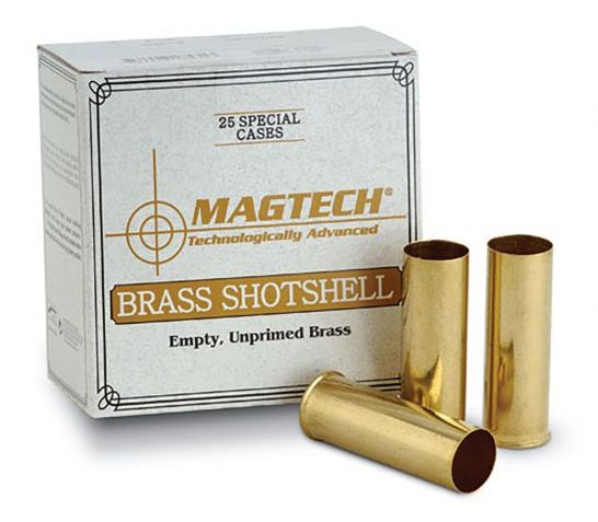 Magtech Shotshells Hull 20ga Reloading Brass, 25 Count – LP – SBR20