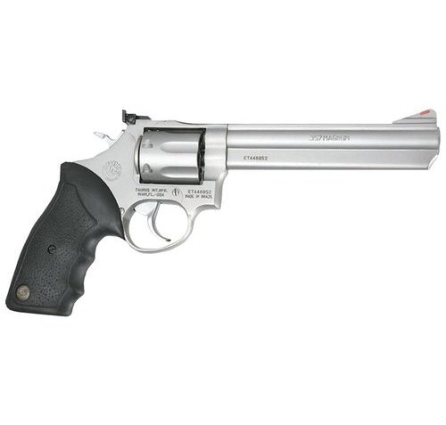 Taurus Model 66 Single-Action/Double-Action Revolver -Stainless Steel – 6