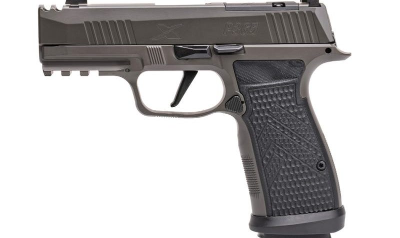 Sig Sauer P365 AXG Legion 9mm Luger 3.1in Legion Gray Cerakote Pistol – 17+1 Rounds