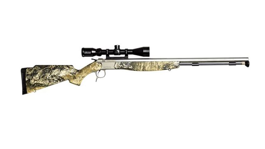 CVA Optima V2 Realtree Edge .50 26″ Barrel 1-Rounds w/ Scope & Case