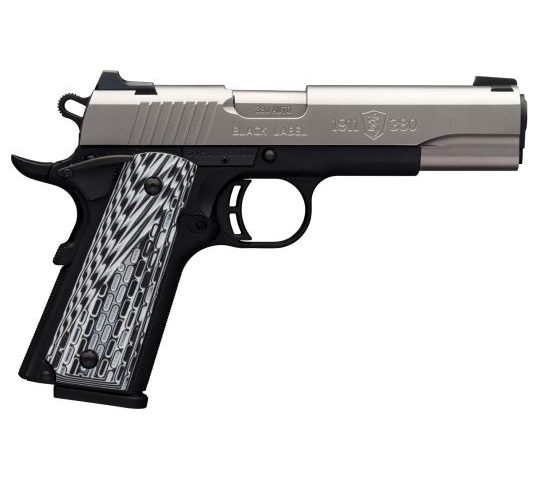 Browning 1911-380 380Acp Cmp Ss/G10 051924492