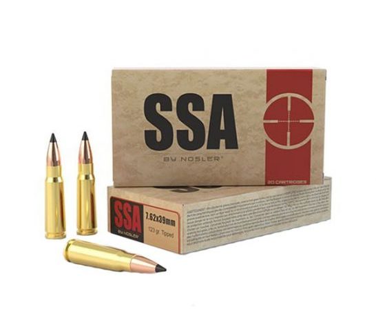 Nosler 75070 Ssa  7.62X39mm 123 GR Varmageddon 20 Bx/ 10 CS