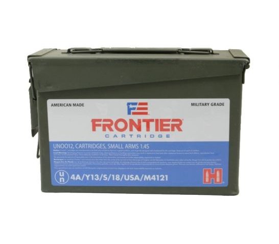 Hornady Frontier Fm193 5.56 55Gr Military Ammo Can OF 500 FR204