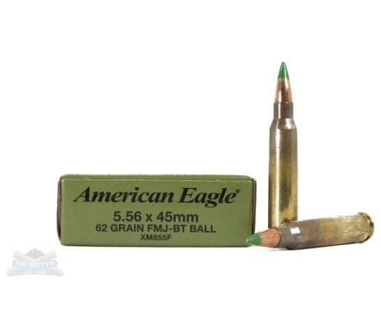 Federal American Eagle 5.56 62Gr Fmj BT 20/25 029465060817