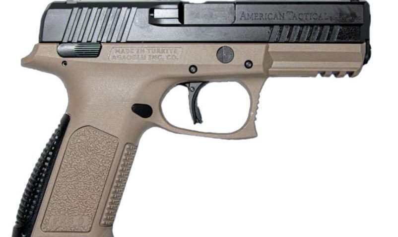 Ati Fxs 9Mm Cz75 4.1" Tan 17R ATIGFXS917TAN