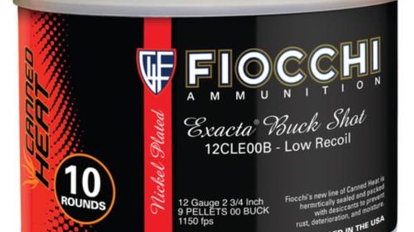 Fiocchi 12Ga 2.75 9Pel 00 Buck HI Velocity 10/10 12CLE00B