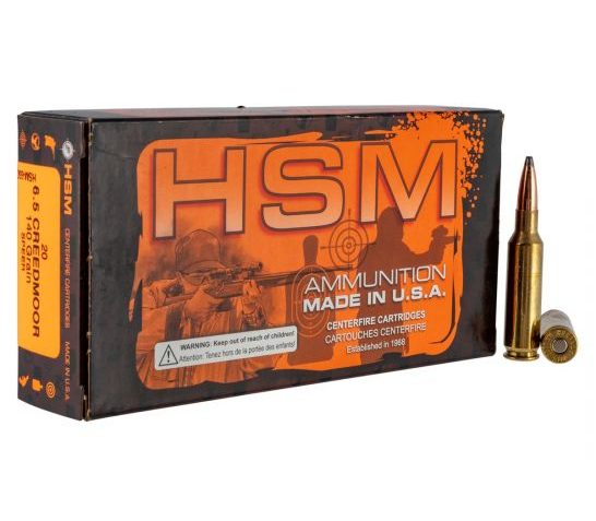 Hsm 65Creedmoor5n   6.5 Creedmoor 140 GR Soft Point (Sp) 20 Bx/ 25 CS