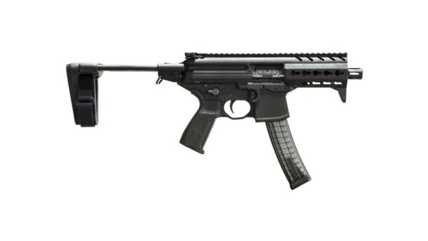 Sig Sauer Mpx 9Mm 8" Black 30Rd W/Brc & KM MPX-P-9-KM-PSB