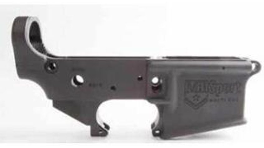 American Tactical Lower Ar-15 Milsport Alum Stripped Multi Cal ATIGLOWMS