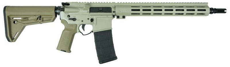 Apf Volunteer "Sand Cerakote" Rifle 5.56Mm 30Rd Magazine 14.5" Pinned/Welded Barrel RI-237