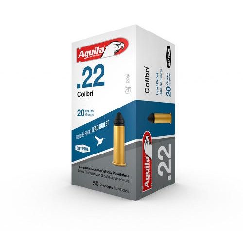 AGUILA 22 COLIBRI 20 GR SP               500rd/ 1B222337@