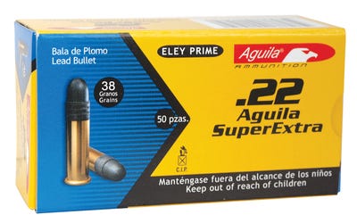 AGUILA 22 LR Sub-Sonic 38 GR HP           500rd 1B222268@