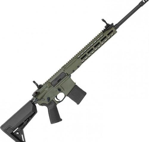 Barrett 17094 Rec7 Dmr 5.56 Nato 18" 30+1 Black OD Green Cerakote 6 Position Magpul Moe Stock