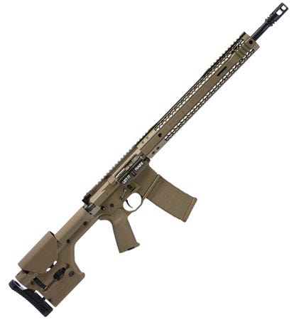 Black Rain Bropredatorfde18 Hunting Predator Semi-Automatic 223 Rem/5.56Nato 18" 30+1 Fde Adjustable Magpul Prs Stock Flat Dark Earth Receiver