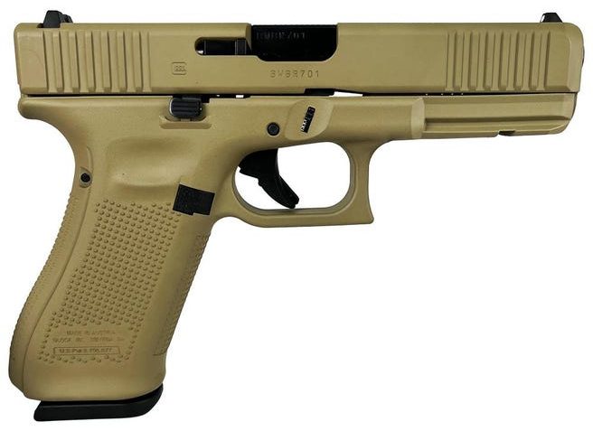 Glock 22 Gen 5 Custom "Fde" Handgun .40 S&W 15/Rd Magazines (3) 4.49" Barrel Austria PA225S203FDE